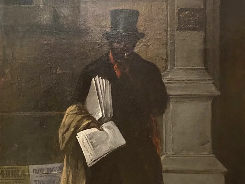 1835-Jules Félix Ragot - Il venditore di giornali